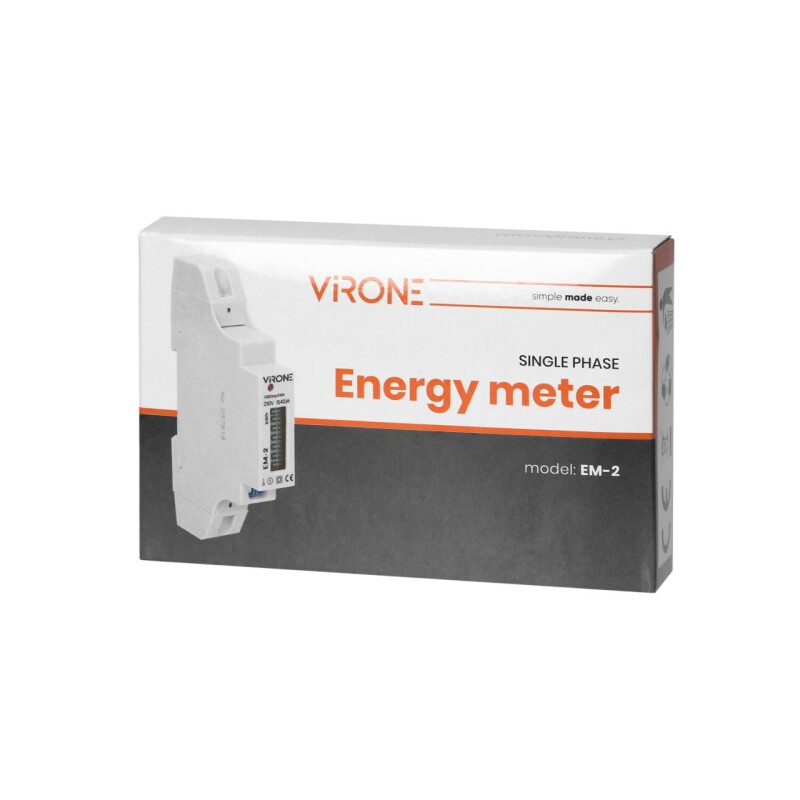 Elektromer EM-2 digitálny, 1-fázový 